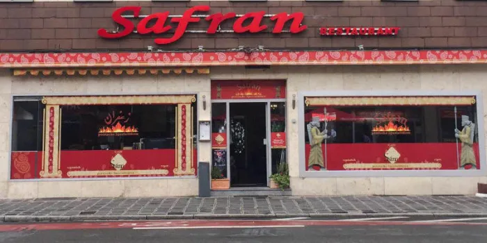 Außenansicht des Safran Restaurants in Nürnberg